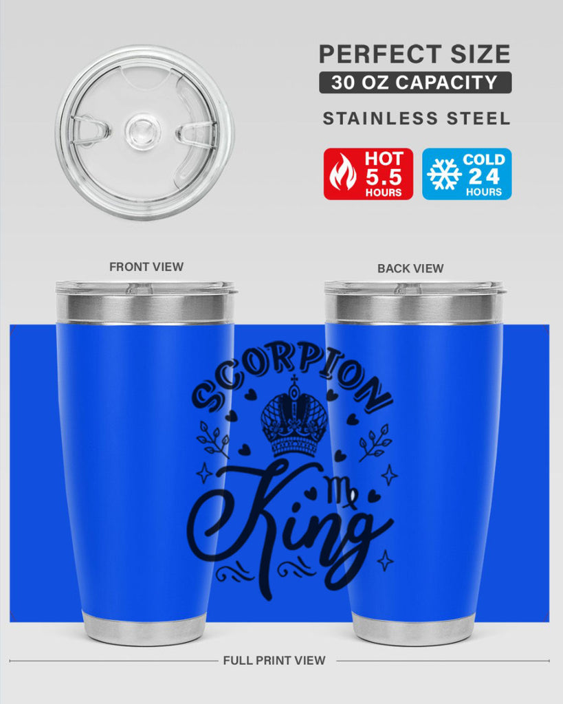 scorpio n king 465#- zodiac- Tumbler