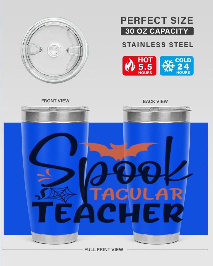 spooktacular teacher 106#- halloween- Tumbler