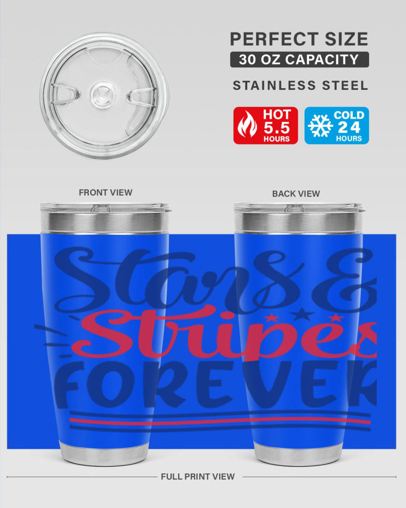 stars stripes forever Style 74#- Fourt Of July- Tumbler
