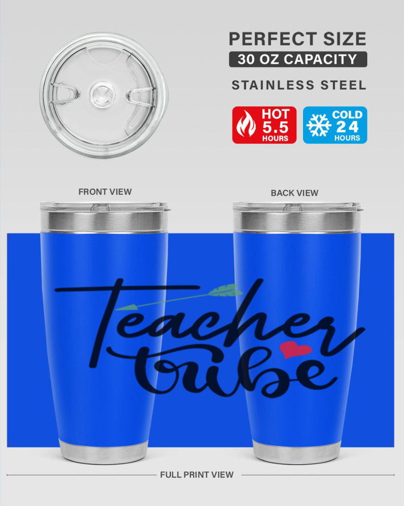 teacher tribe Style 139#- teacher- tumbler