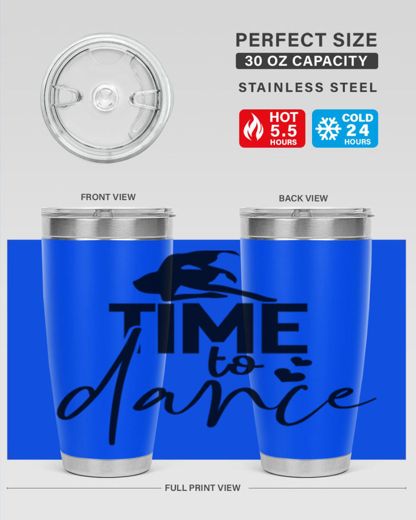 time to dance 84#- ballet- Tumbler