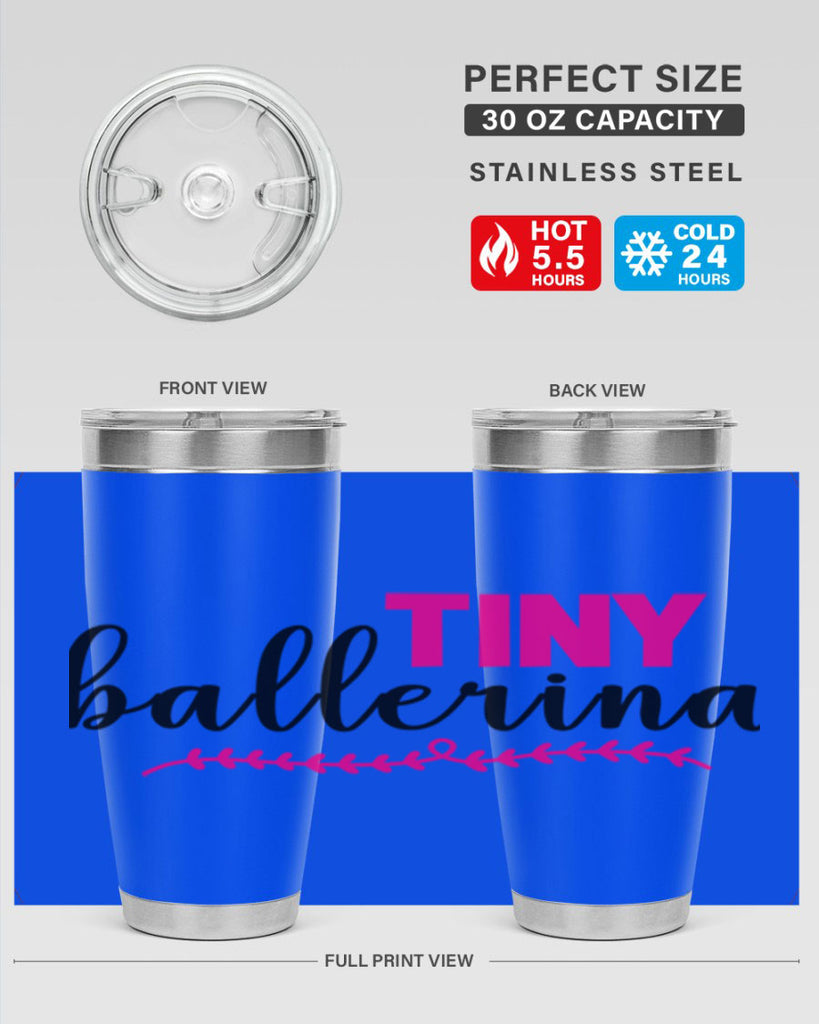tiny ballerina 87#- ballet- Tumbler