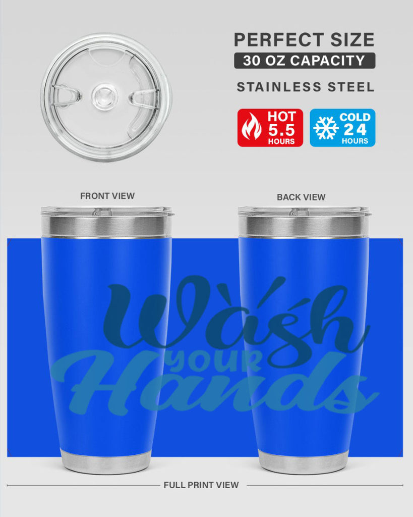 wash your hands 52#- bathroom- Tumbler
