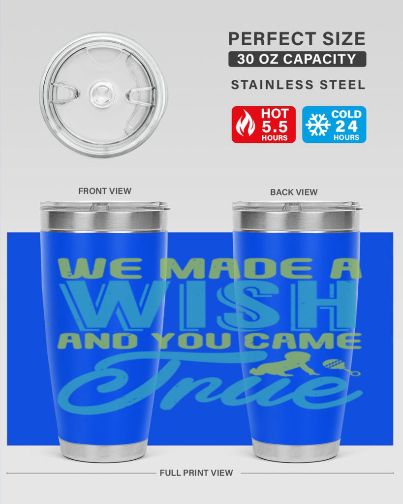 we made a wish and you can true Style 164#- baby- tumbler