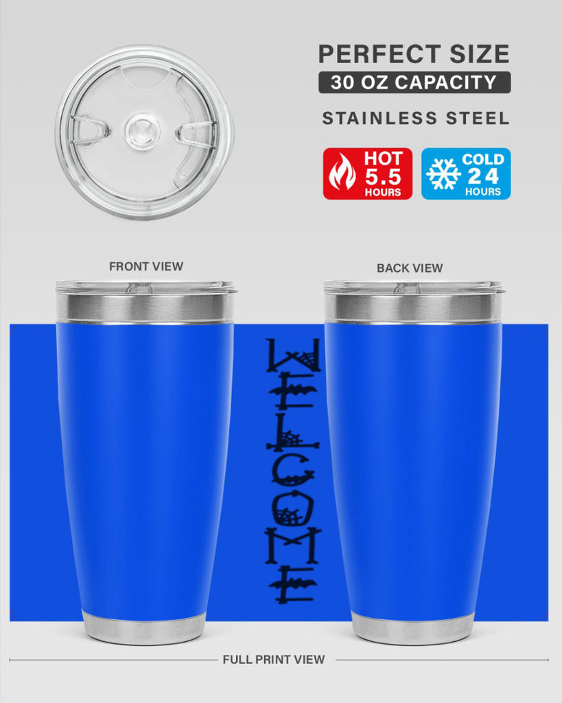 welcome 12#- halloween- Tumbler