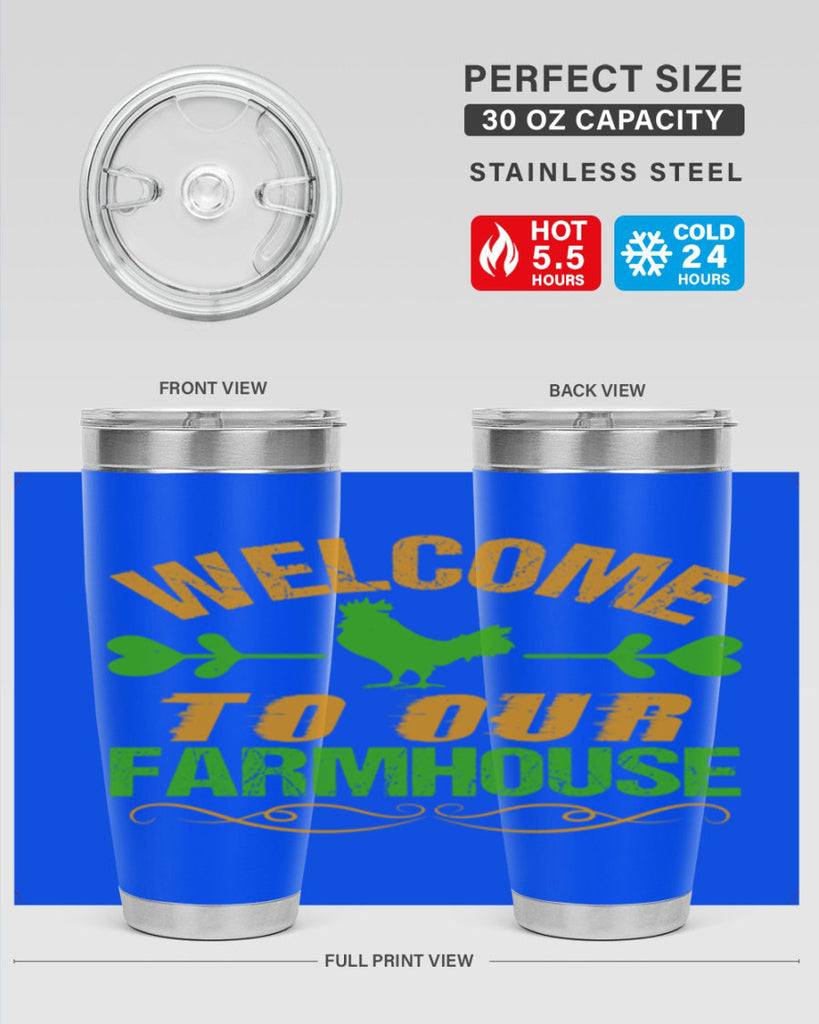 welcome to your farmhouse 28#- farming and gardening- Tumbler