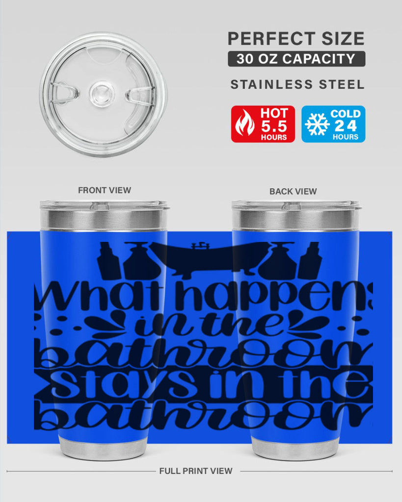 what happens in the bathroom 6#- bathroom- Tumbler
