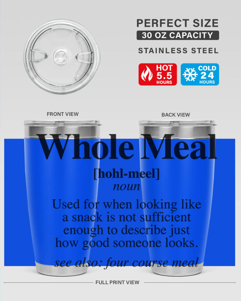 whole meal 10#- black words phrases- Cotton Tank