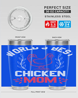 world’s best chicken mom Style 1#- chicken- Tumbler