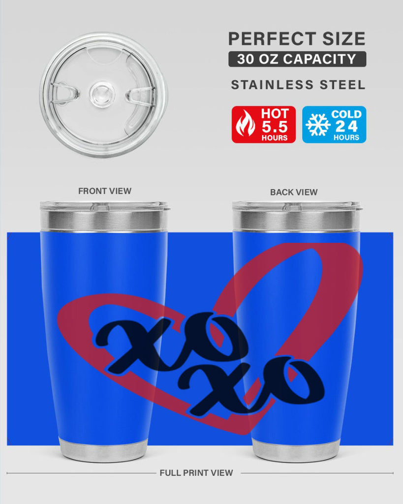 xoxo 11#- valentines day- Tumbler