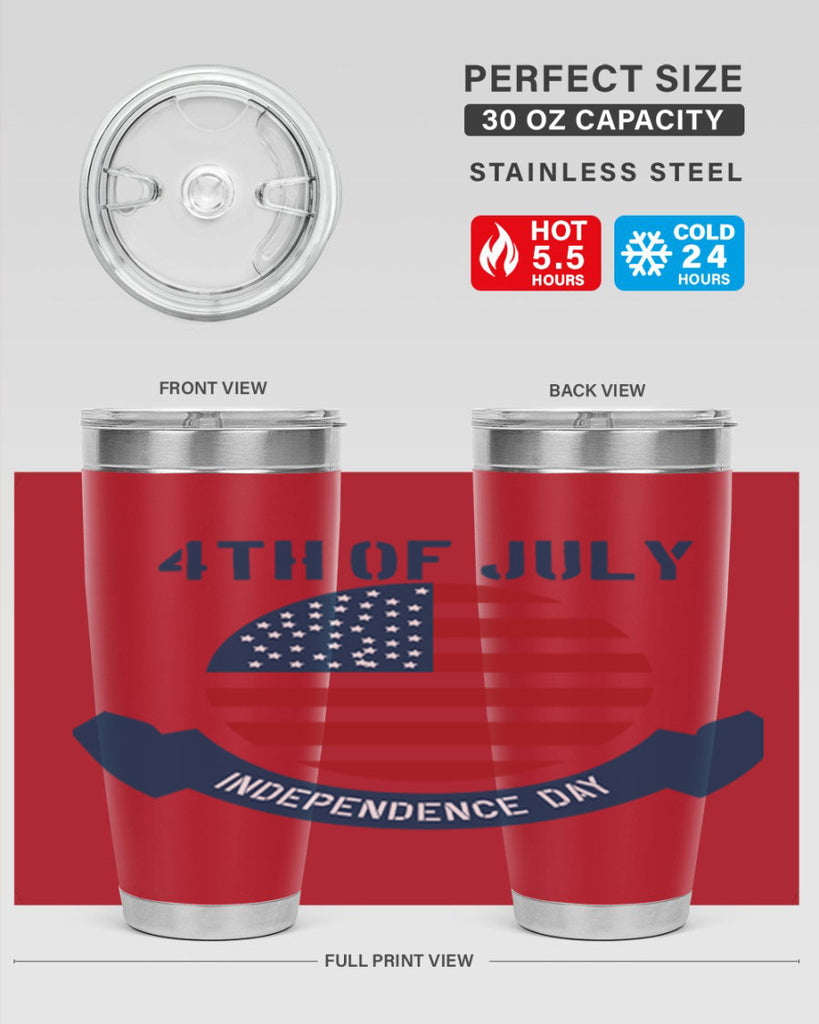 4th july design Style 63#- Fourt Of July- Tumbler