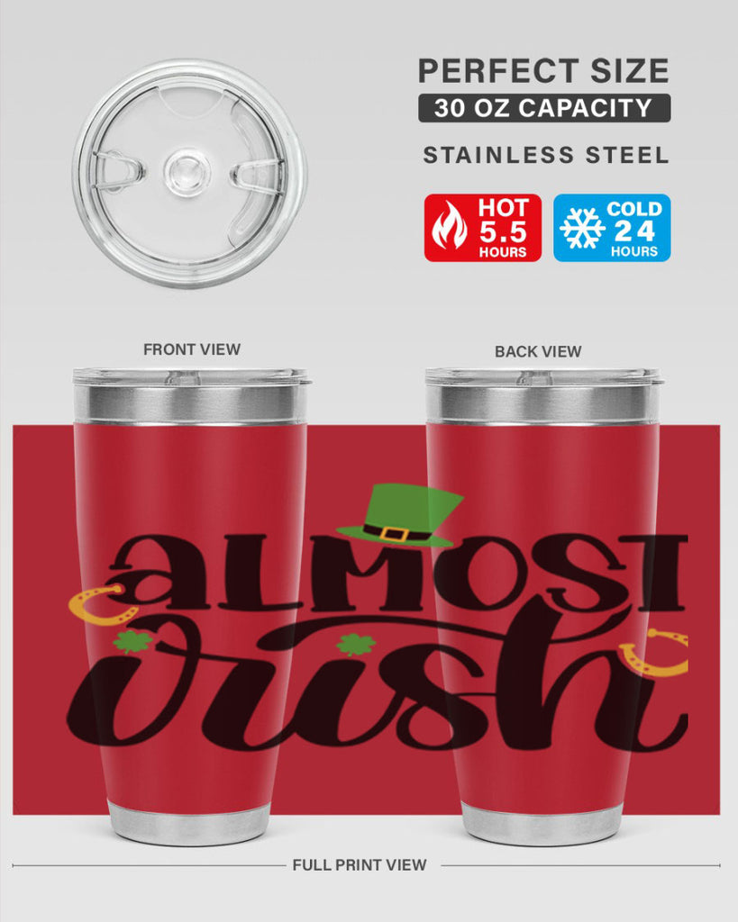 Almost Irish Style 107#- St Patricks Day- Tumbler