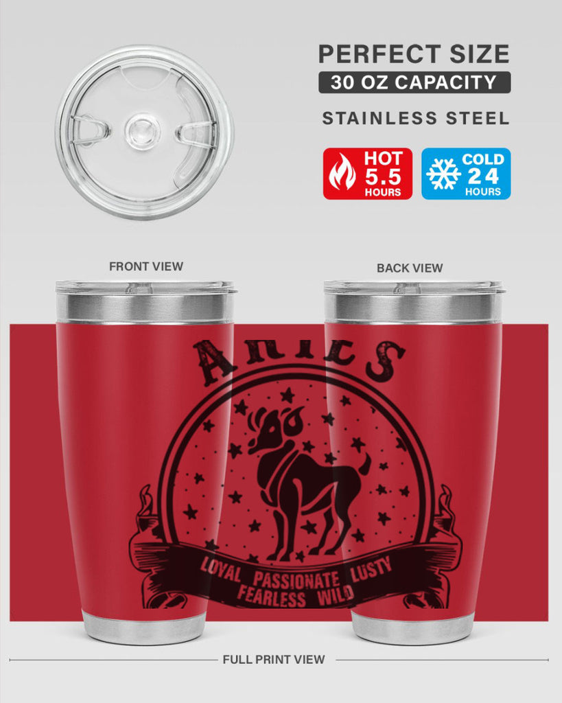 Aries 1#- zodiac- Tumbler