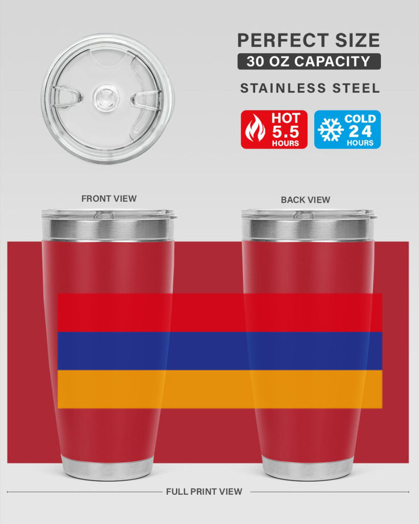 Armenia 190#- world flags- Tumbler