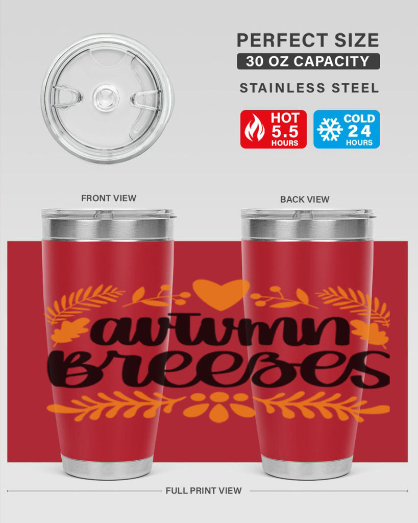Autumn Breezes 474#- fall- Tumbler