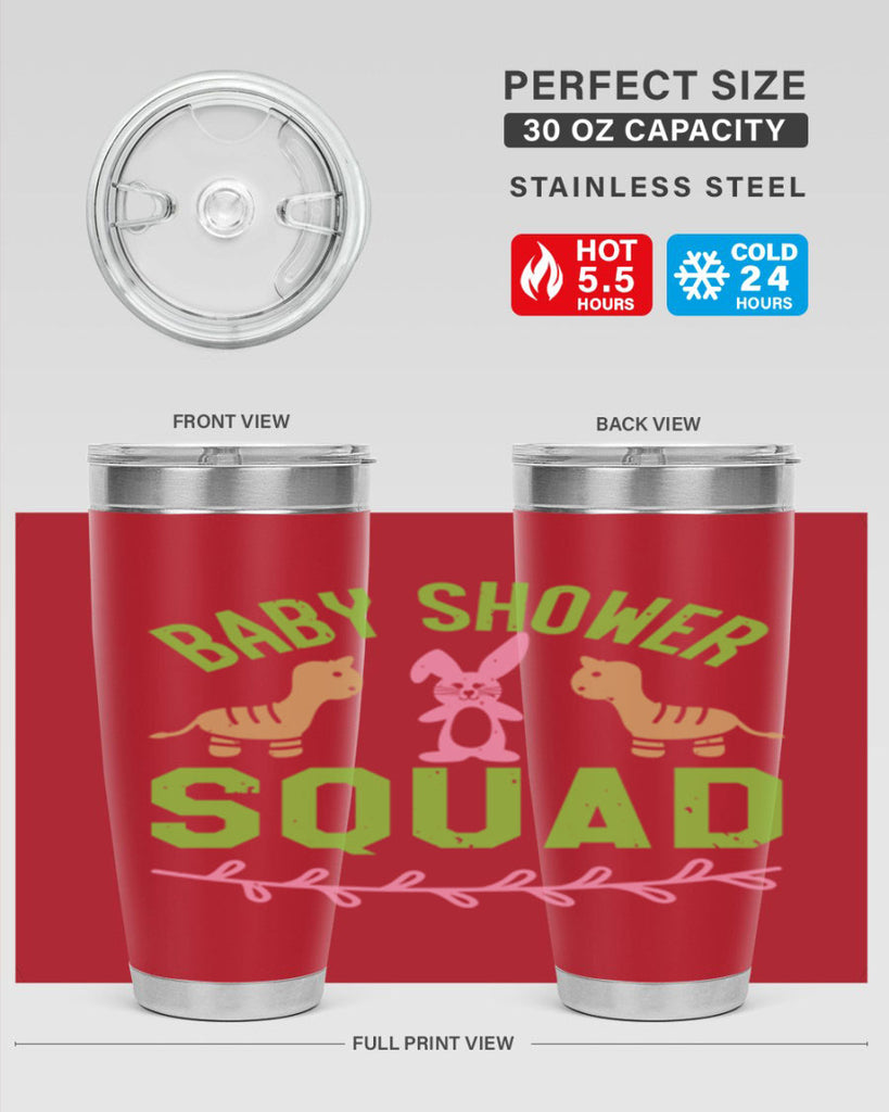 Baby Shower Squad Style 47#- baby shower- tumbler