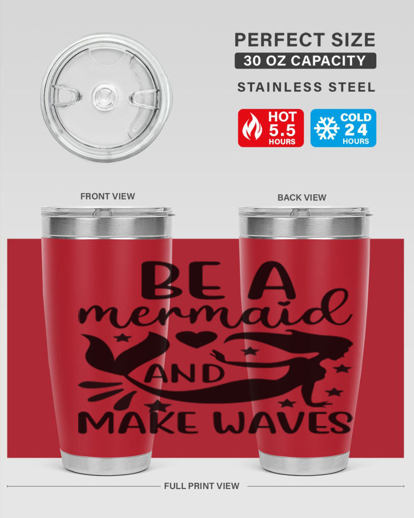 Be a mermaid and make 54#- mermaid- Tumbler