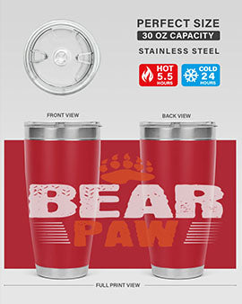 Bear paw 4#- Bears- Tumbler