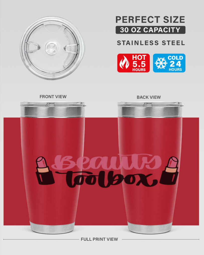 Beauty Toolbox Style 134#- make up- Tumbler