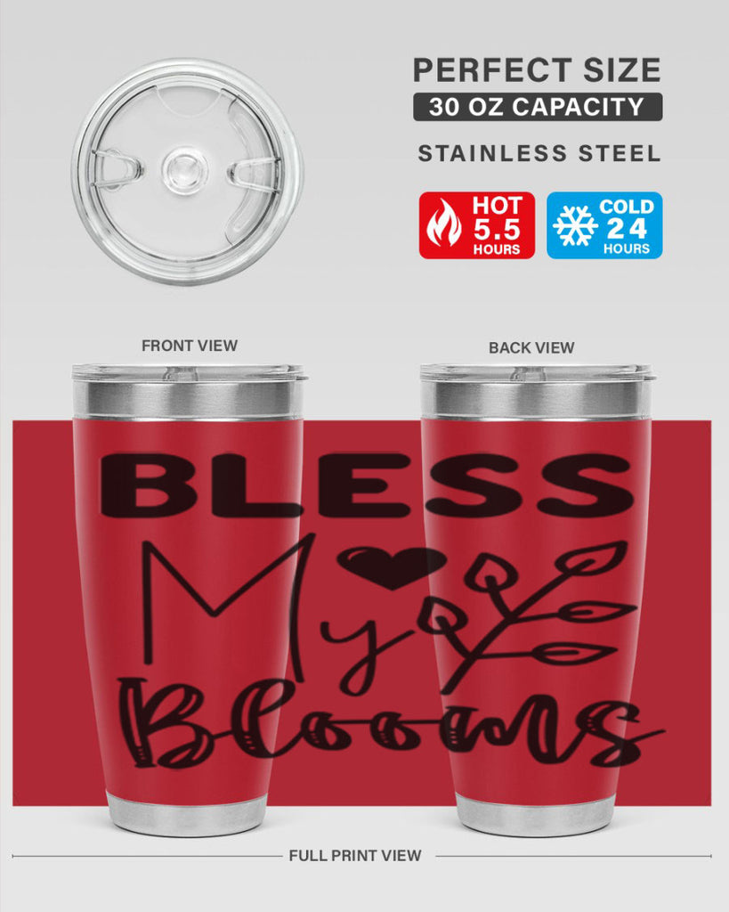 Bless My Blooms 44#- spring- Tumbler