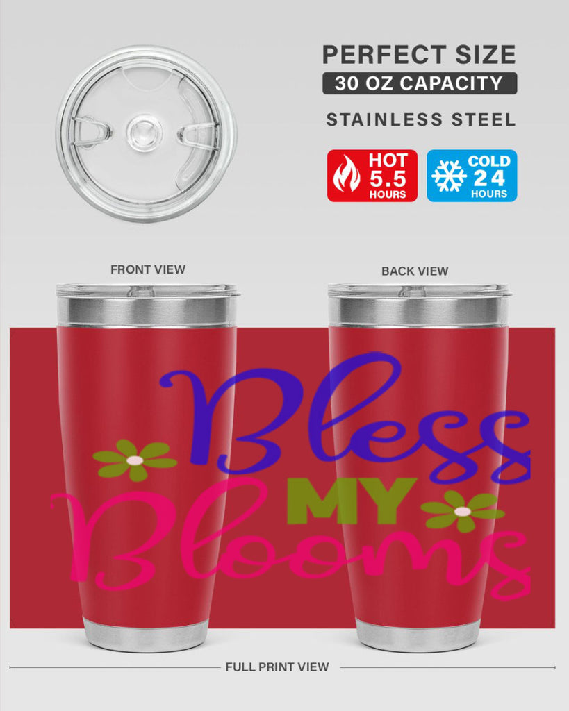 Bless My Blooms 46#- spring- Tumbler