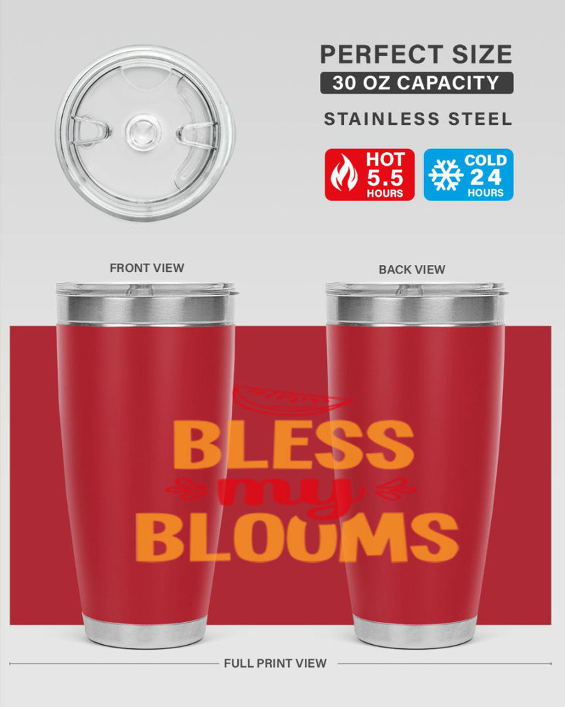 Bless my blooms 41#- spring- Tumbler