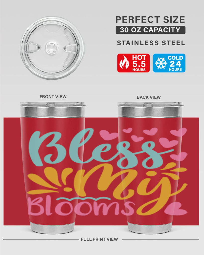 Bless my blooms Style 69#- summer- Tumbler