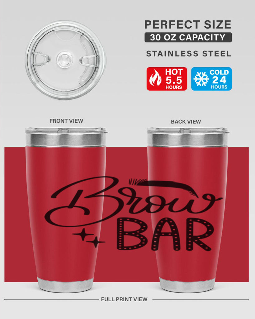 Brow Bar Style 125#- make up- Tumbler