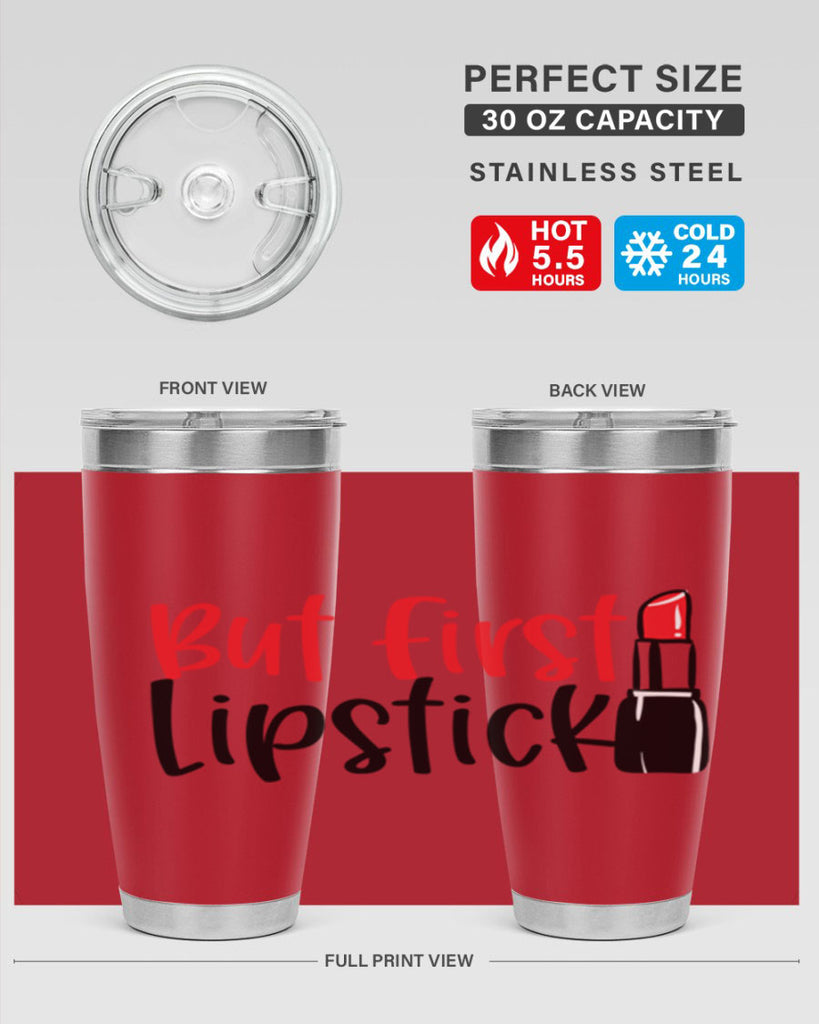 But First Lipstick Style 246#- make up- Tumbler