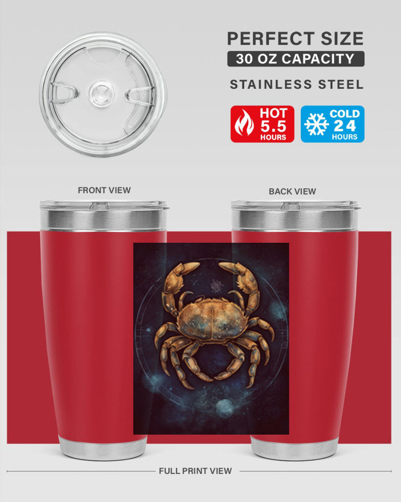 Cancer 57#- zodiac- Tumbler