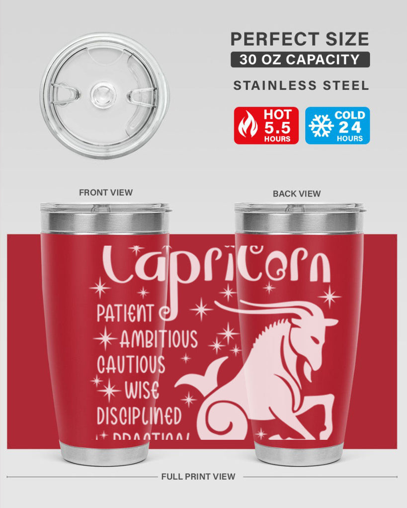 Capricorn 186#- zodiac- Tumbler