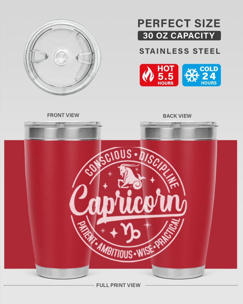 Capricorn 191#- zodiac- Tumbler