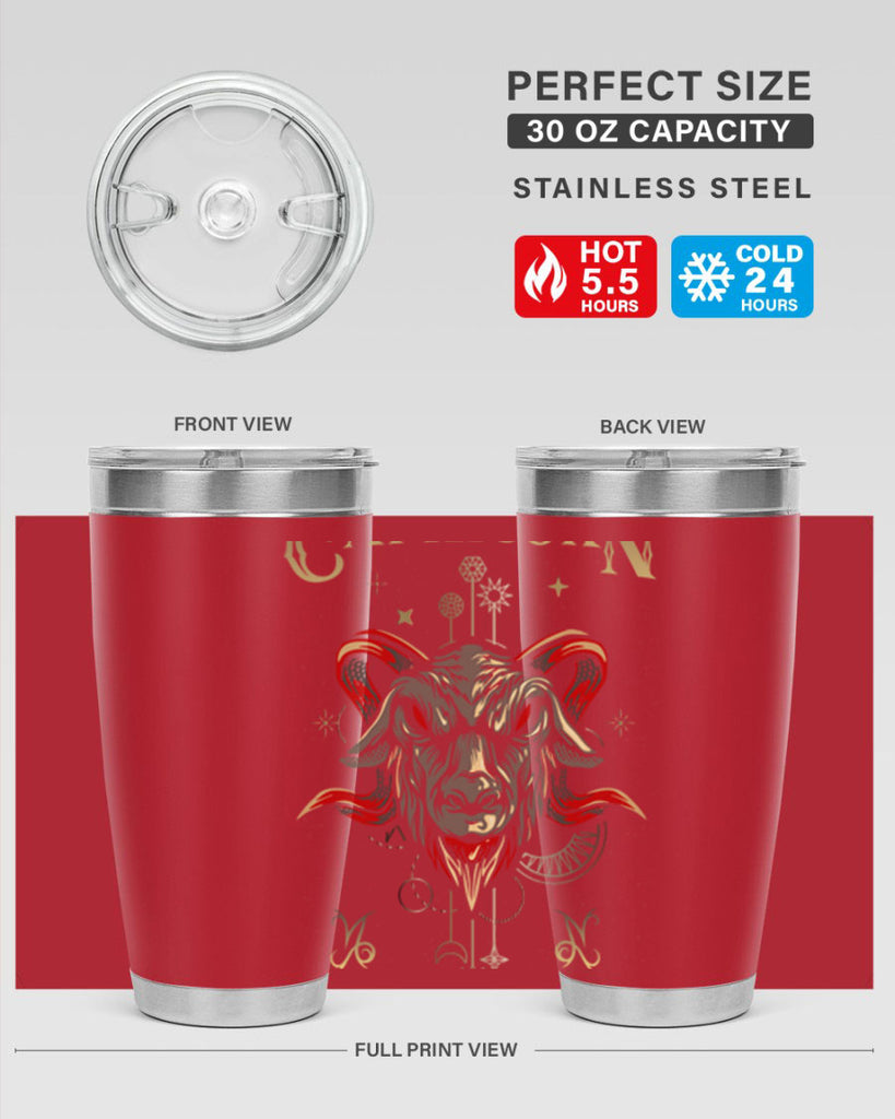 Capricorn 198#- zodiac- Tumbler