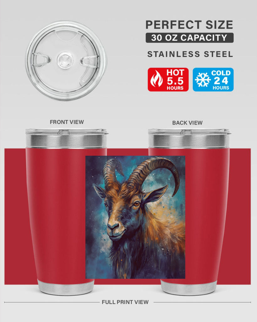 Capricorn 37#- zodiac- Tumbler