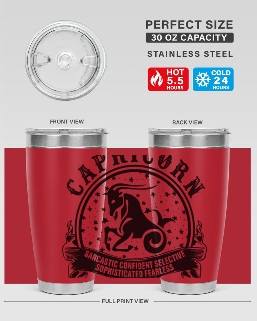 Capricorn 38#- zodiac- Tumbler