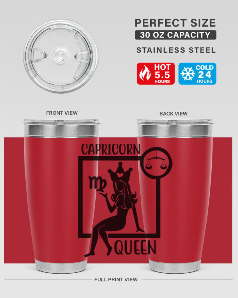 Capricorn queen 194#- zodiac- Tumbler