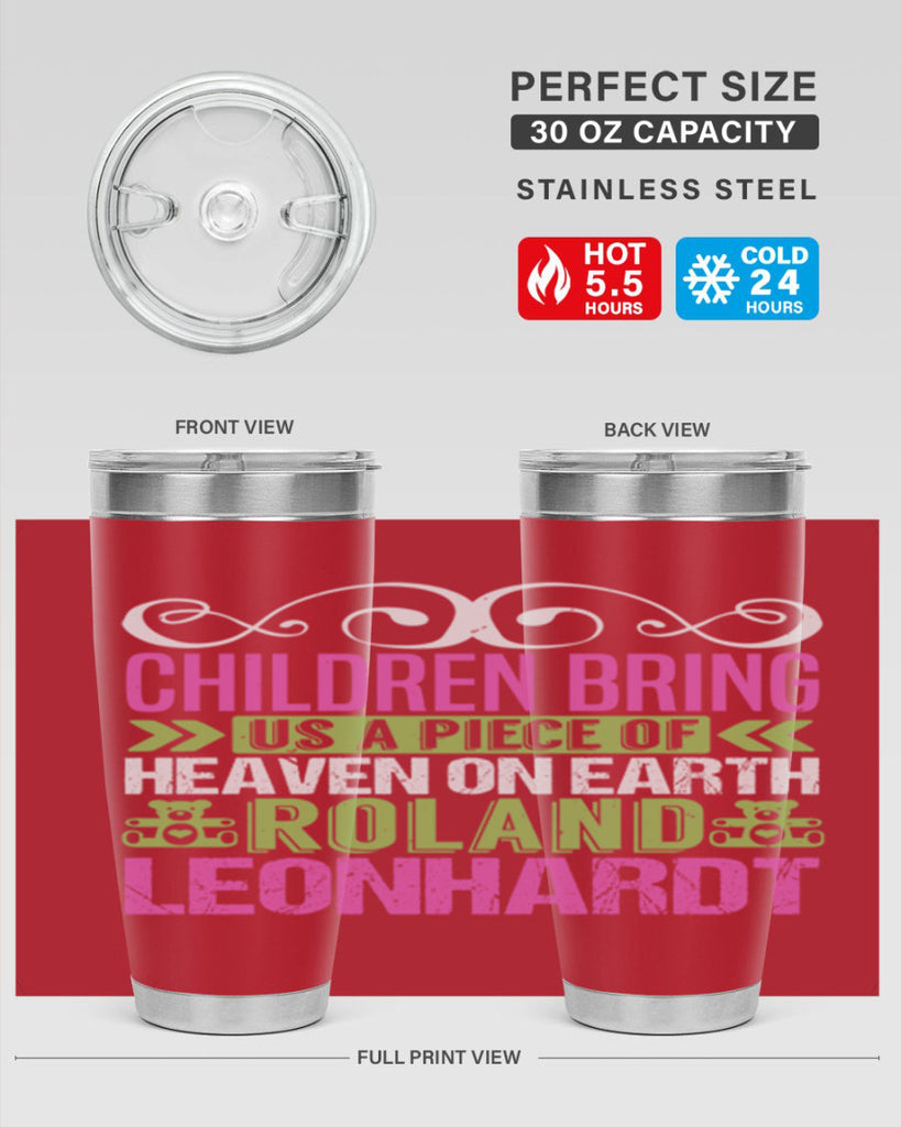 Children bring us a piece of Heaven Style 284#- baby- tumbler