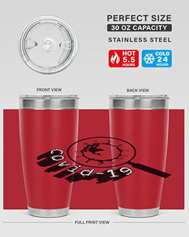 Covid Style 57#- corona virus- Tumbler