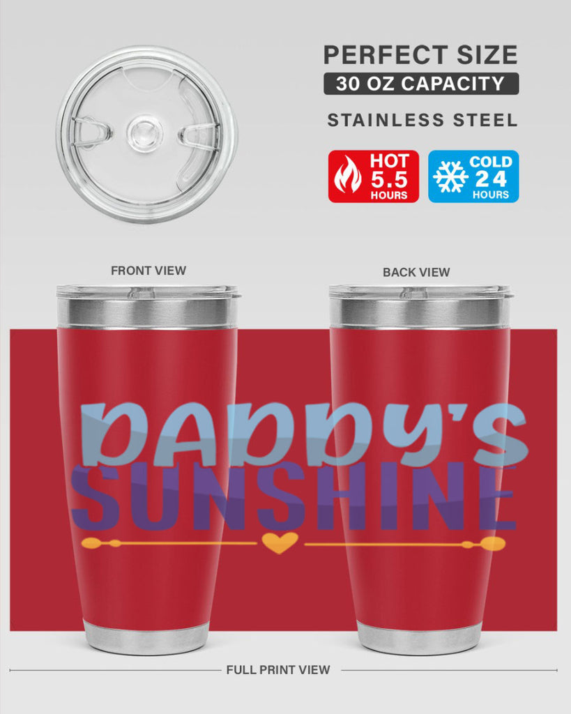 Daddys Sunshine 19#- dad- Tumbler