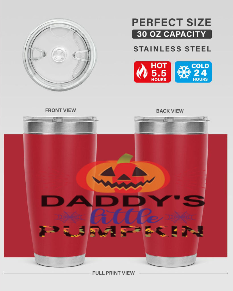 Daddyslittlepumpkin 68#- fall- Tumbler