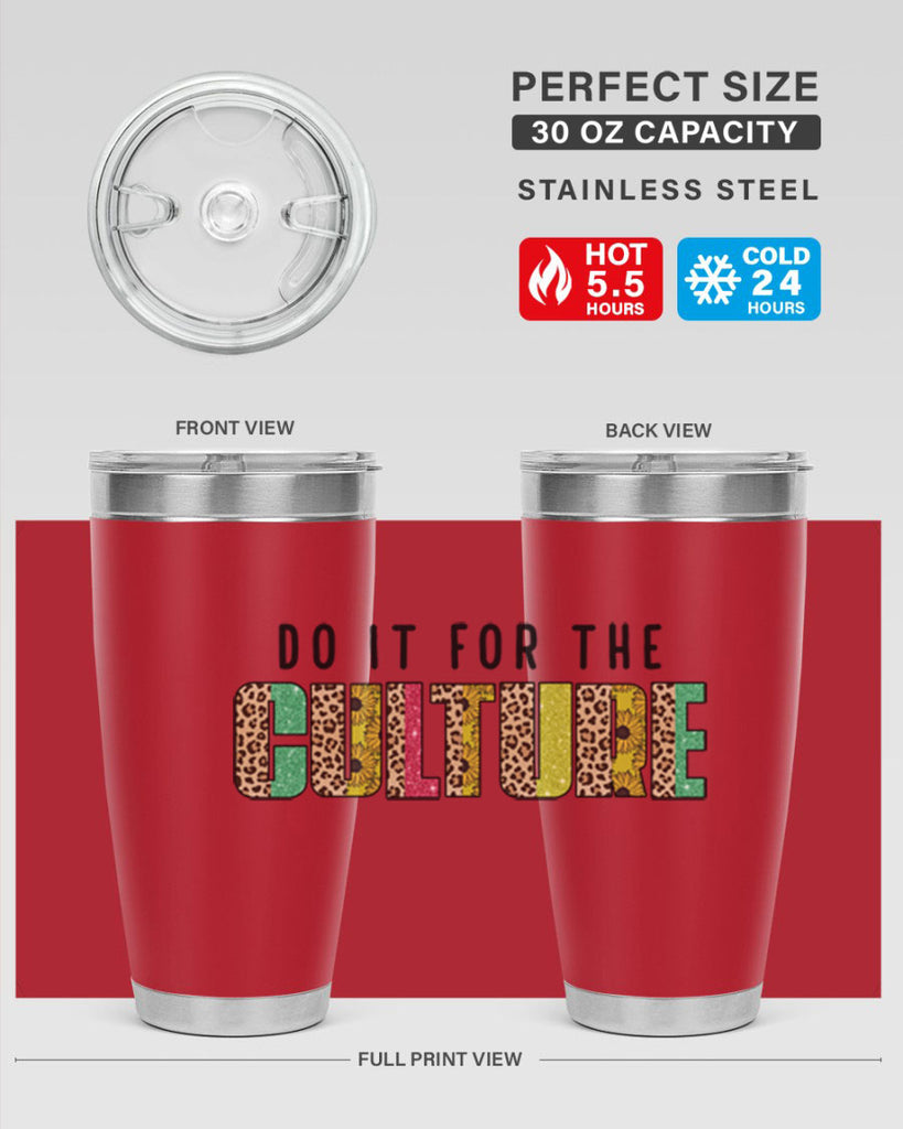Do It For The Culture Juneteenth Png 12#- Juneteenth- tumbler