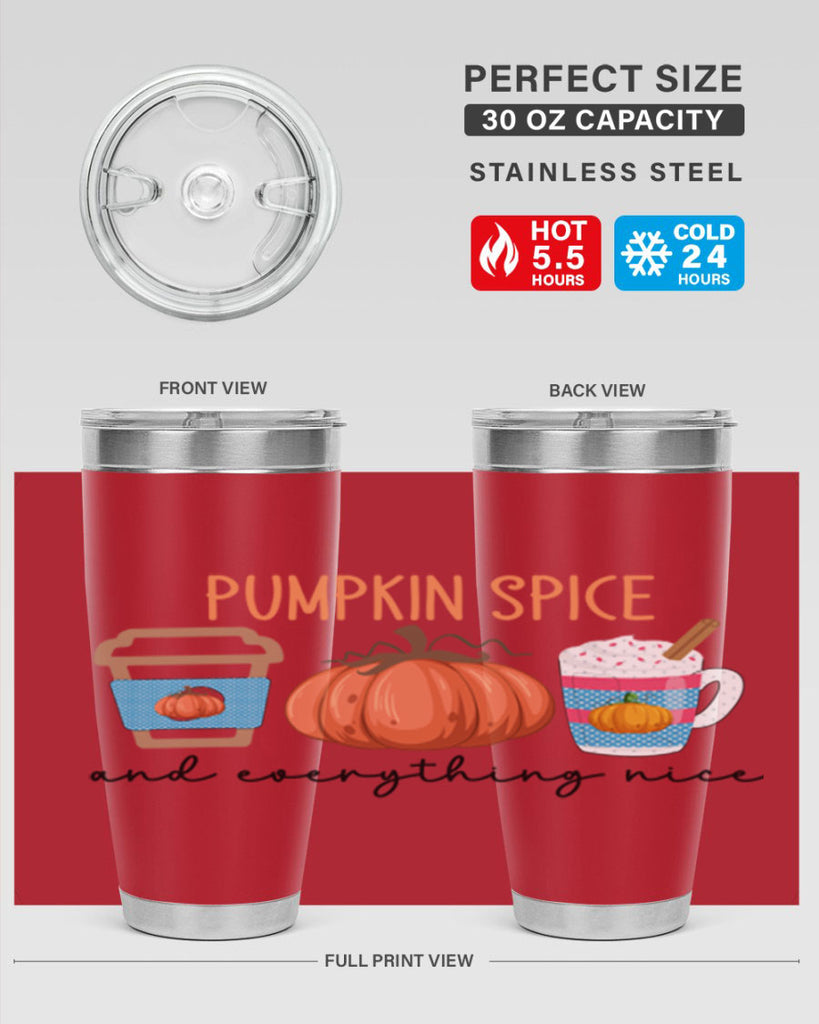 Fall Pumpkin Spice 127#- fall- Tumbler
