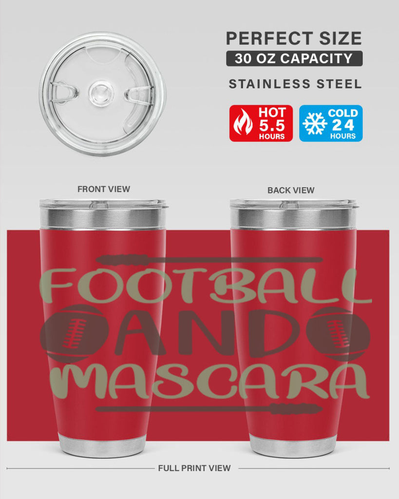 Football and Mascara 90#- fashion- Cotton Tank