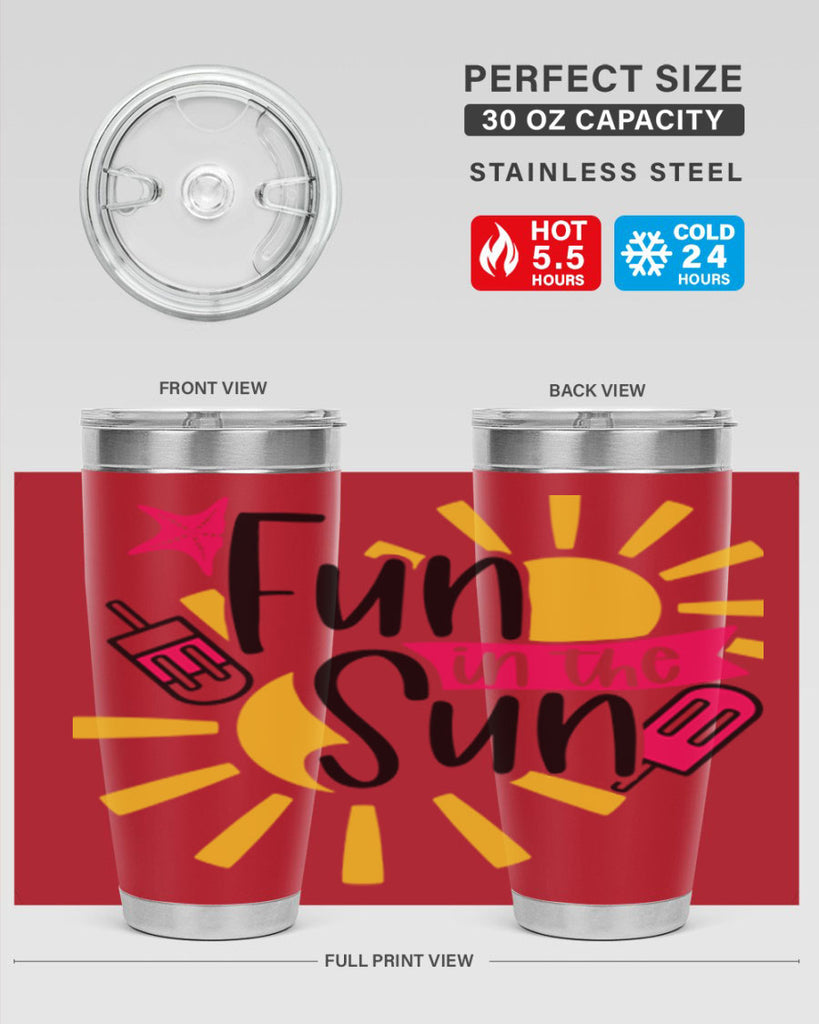 Fun In The Sun Style 45#- summer- Tumbler