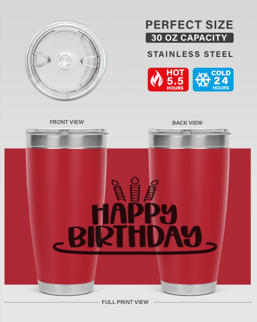 Happy Birthday Style 1#- birthday- tumbler