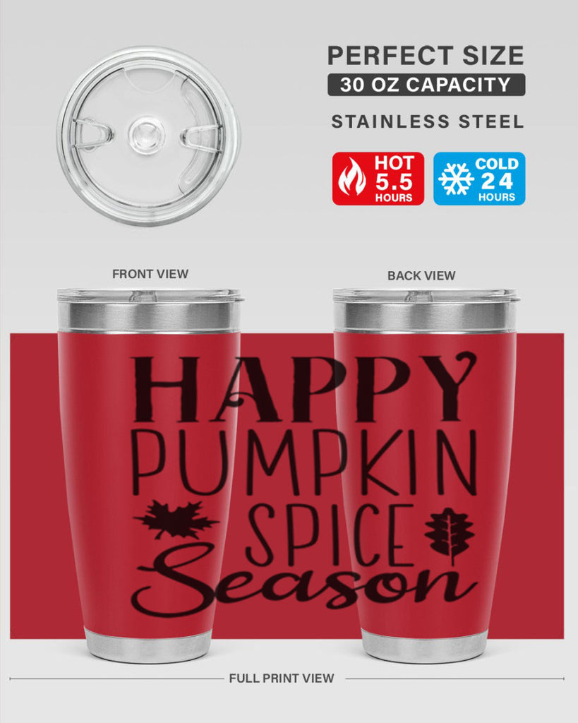 Happy Pumpkin Spice Sason 241#- fall- Tumbler