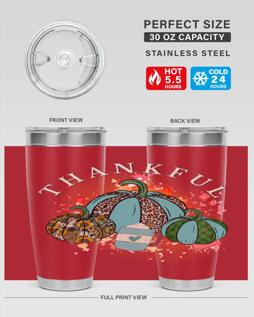 Happy Thanksgiving 247#- fall- Tumbler