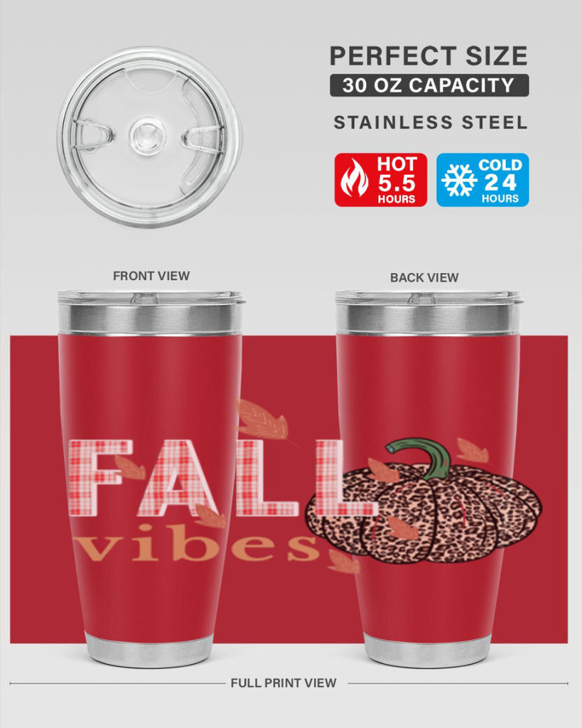 Happy Thanksgiving 252#- fall- Tumbler