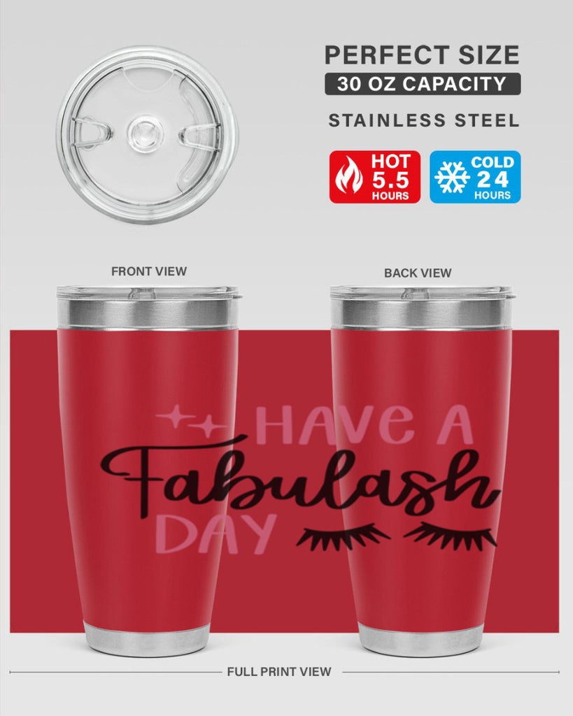 Have Fabulash Day Style 90#- make up- Tumbler