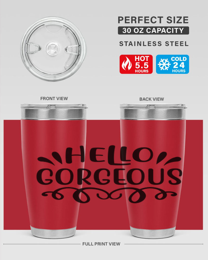 Hello Gorgeous 101#- fashion- Cotton Tank